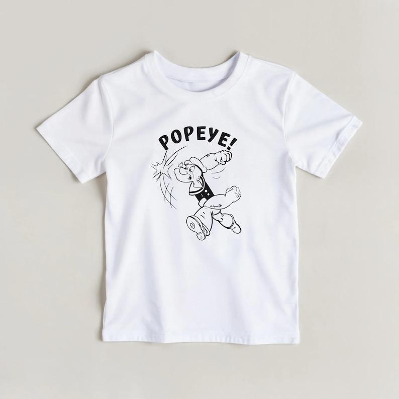 Classic POPEYE! Kids Tees | fun animated classic design 120