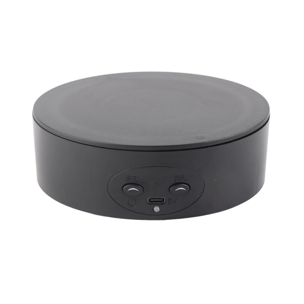 360 Degree Rotating Display Stand Maximum Load 6.6lb Electric Rotating Turntable for Wine Bottles Cosmetics Watches