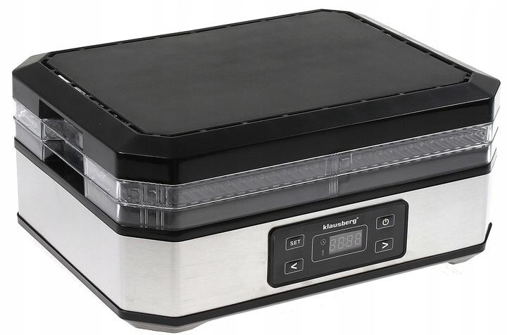 Suszarka Owoców Grzybów Warzyw Ziół Zegar Inox