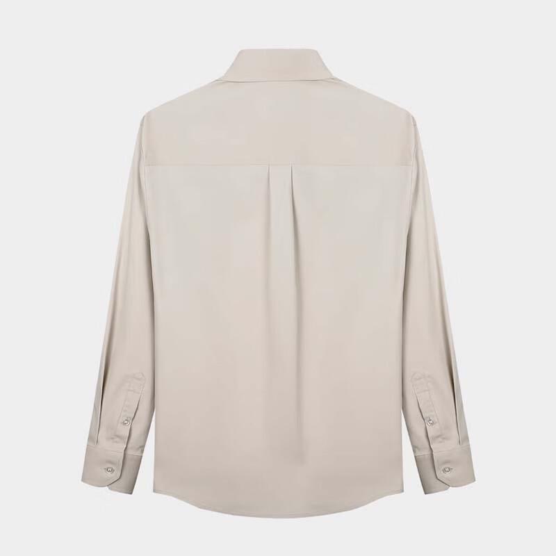 TRIES Men's Casual Printed Long Sleeve Shirt