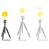 National Geographic Travel 5 Twist Convertible to NGTR002T Tripod, Aluminum, Sections, Lock, Compact, Monopod,
