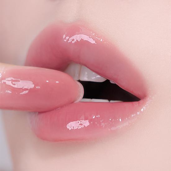 HUEMI Melting Glaze Lip Gloss 02 Veiled Mauve