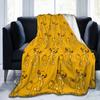 Simba Le Roi Lion Housse de Couverture Anime Couvertures Jetées en Flanelle Literie Canapé Portable Doux Chaud Couvre-lits