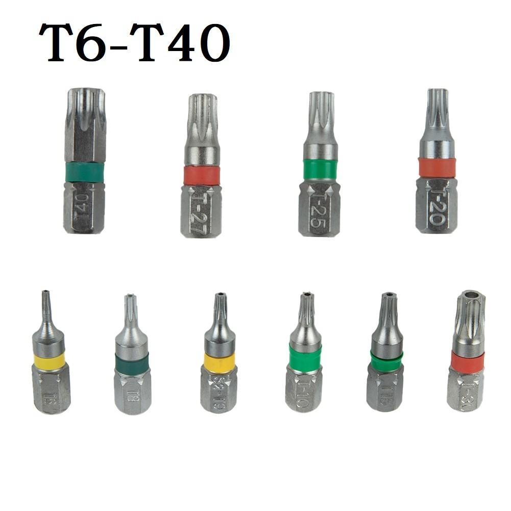 Screwdriver Bit 25mm 4Pc Hex Shank Screw Driver Bit