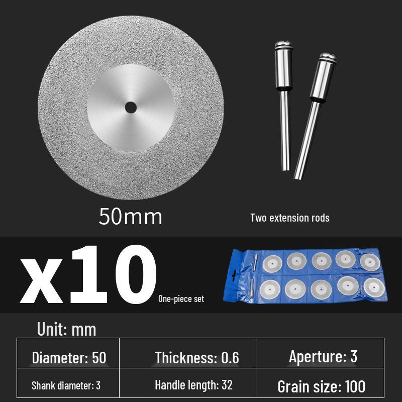 Jade Glass Diamond Abrasive Grout Cleaning Mini Saw Blade, Electric Grinding Disc