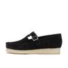 ClarkS W S Wallabee T Bar. 26175666 Preto Lado