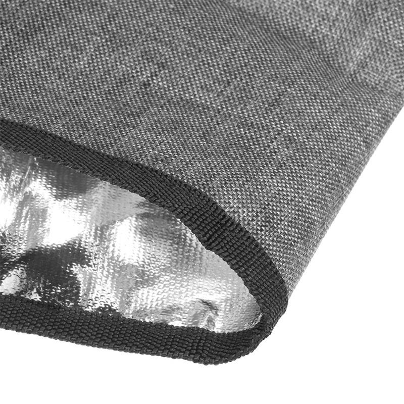 Round Pressure Cooker Dust Cover Protective Cover With Pocket Kitchen Appliances AccessoriesGray 38x38.7cm