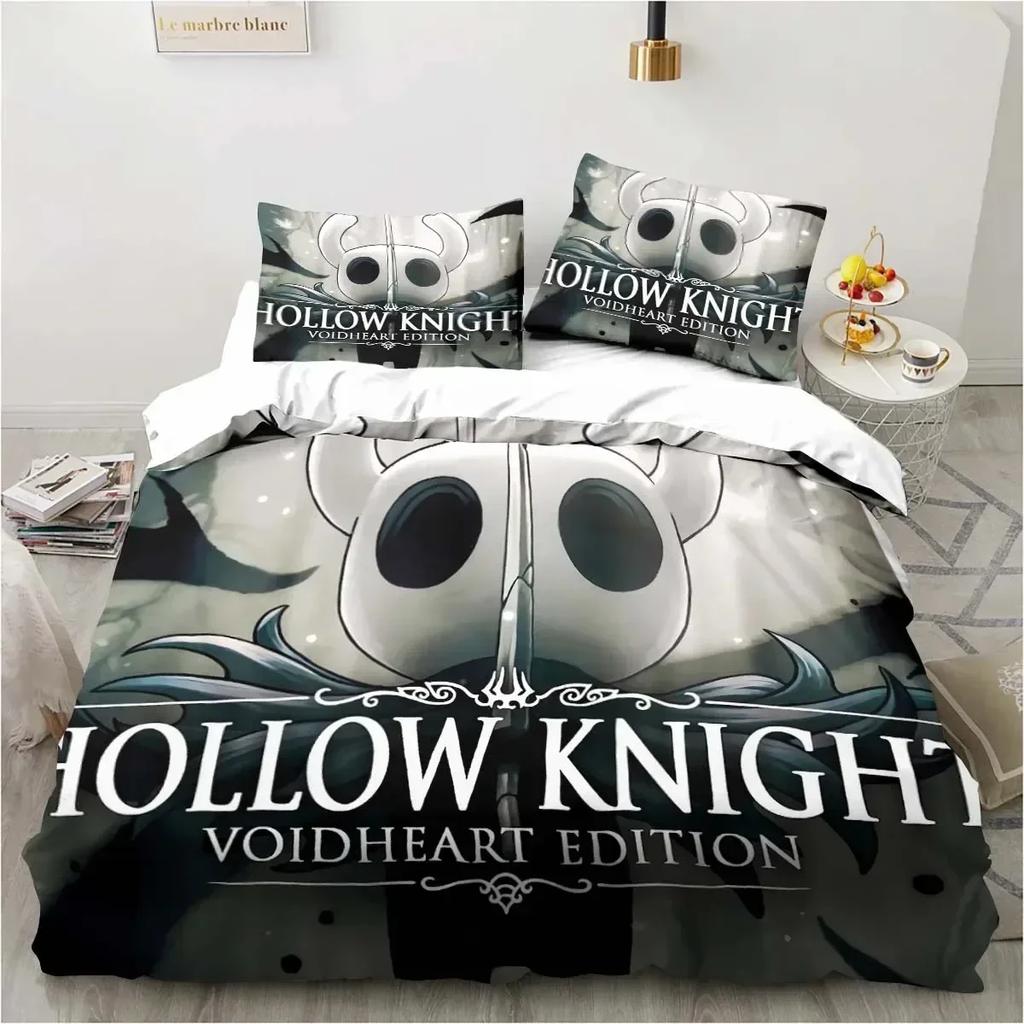 Ny Hollow Knight Mode 3D Digitaltryck Sängkläder Set Påslakan Täcke Säng Enkel Twin Full Queen Ungdom Flicka Pojkar Gåva