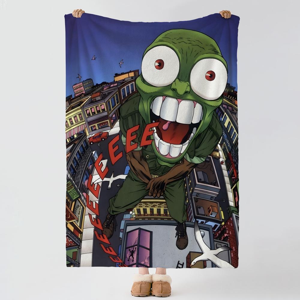 movie T-The Mask-k Throw Thick Comfort Flannel Quilt, Multi-scene Use Indoor Outdoor Daily Nap