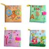 Wholesale Baby Cognitive Cloth Book Educational Early Learning Tear-resistant English Forest Ocean Animal Hand Book