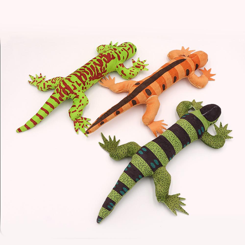Cat Interactive Toy Bite Resistant Simulation Lizard Catnip Plush Chew Toy For Kitten Cats