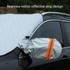 Car Snow Cover Car Cover Windshield Sunshade Outdoor Waterproof Anti Ice Frost Auto Protector Winter Automobiles Exterior Cover