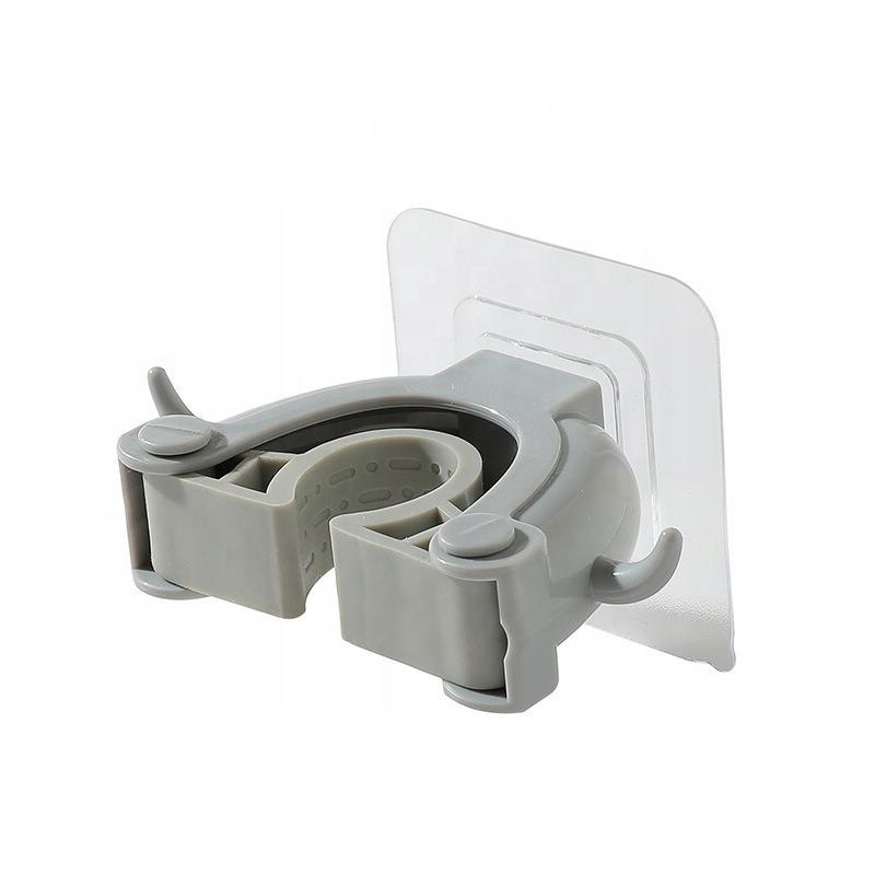 Wall Mounted Tool Holder for Mop, Broom, Rake, Solid