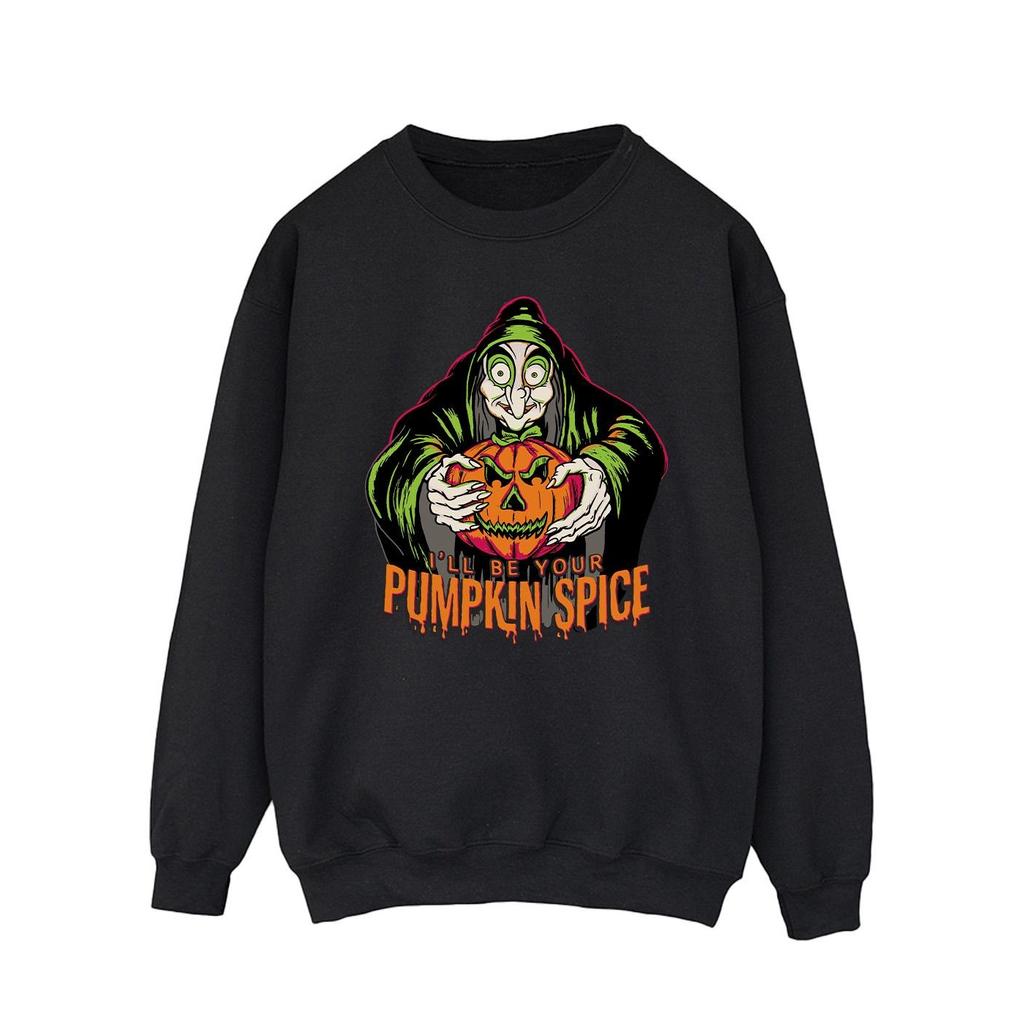 Disney Mens Pumpkin Spice Evil Queen Villains Sweatshirt
