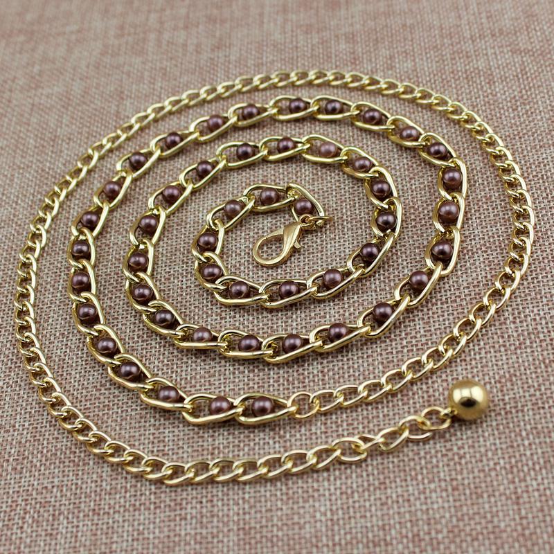 Pearl Chain Wild Fine Waist Chain Metal Chain Wild Fine Waist Chain