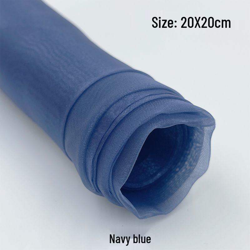 Organza Lens Veil: Soft Light Photography Yarn Filter in Black & White Fabric