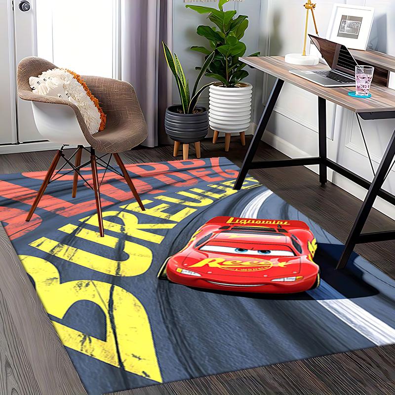 1pc Mcqueen Spirit Carpet Rug for Bedroom Living Room Decor Sofa Home Game Area Rug Non-slip Floor Mat. D0730019