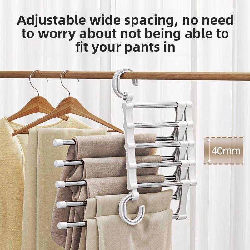 Appendi pantaloni domestico multifunzionale a più livelli con design senza cuciture