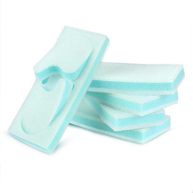 Bunion Day Toe Separator Pad - Hallux Valgus & Overlapping Toe Corrector (Sponge Type) One Size синий