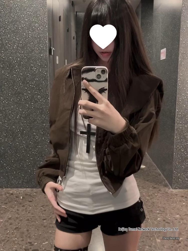 2025 Korean Style Women's Petite Slimming Short Coat - Early Autumn Collection