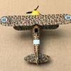 1/72 Scale Fighter Model Alloy Aircraft Educational Tool Realistic Propeller Plane with Stand