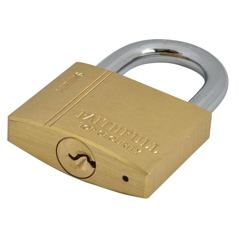 Faithfull Brass Padlock