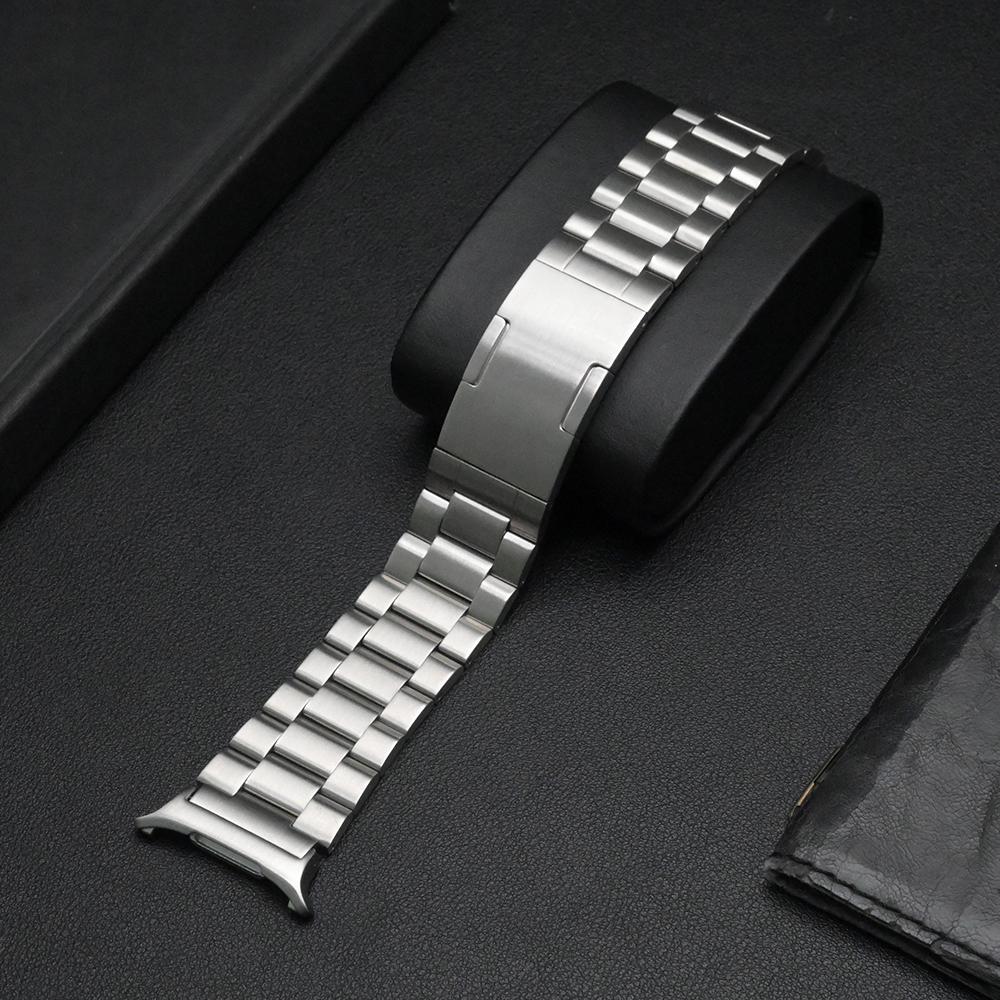 Luxury Metal Strap for Samsung Galaxy Ultra Watch 47mm Correa Stainless Steel Band Men Bracelet Galaxy Watch Ultra 7 Wristband