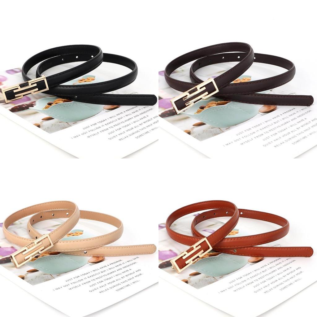 Womens Elegant Pu Leather Belt With Geometric Design And Smooth Buckle For Everyday Use