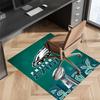 Absorpční omyvatelný koberec s potiskem loga Philadelphia Eagles, Protiskluzové koupelnové předložky, Kuchyňské rohože, Podložka na jógu, Vstup do obývacího pokoje, Koberce na kempování a pikniky