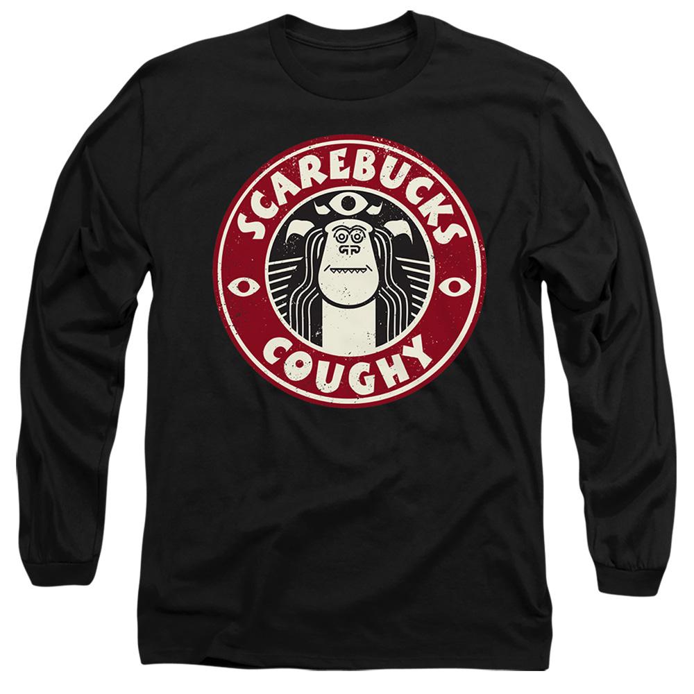 Monsters At Work Unisex Adult Scarebucks Coughy T-Shirt