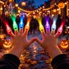 Holiday Party Favors 36Pcs Christmas Finger Projector Rings, LED Projection Light Xmas Pattern Glowing Toys Favor with Santa Snowman Tree for