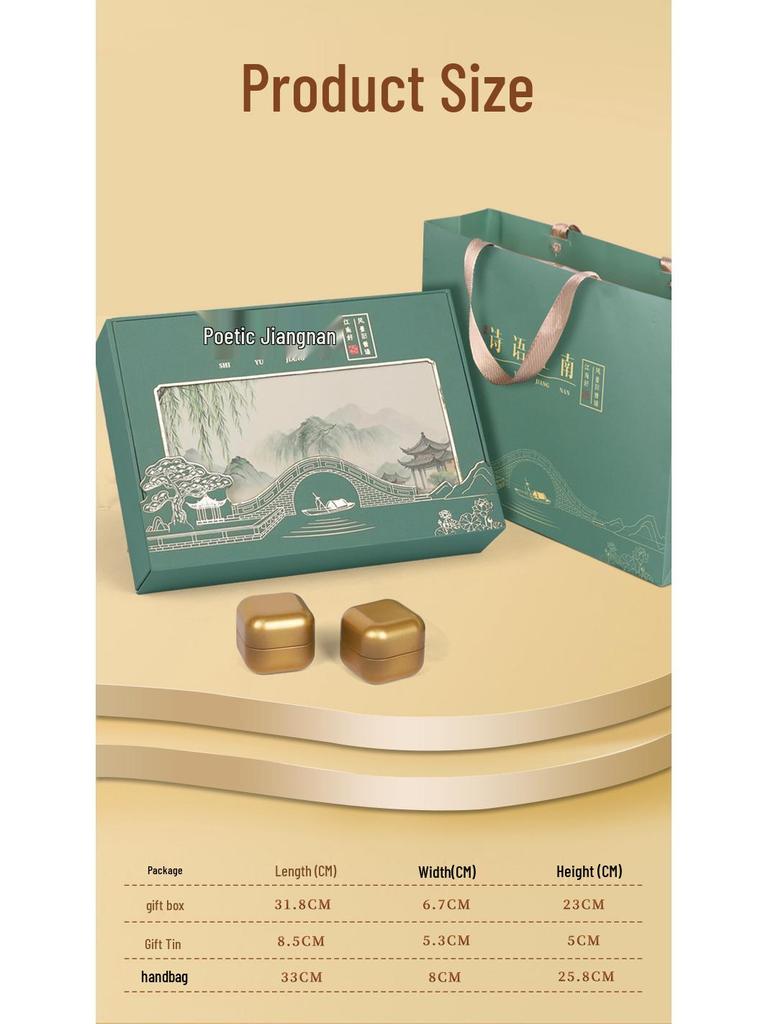 Anxi Tieguanyin Rich Aroma High-End Oolong Tea Gift Box for Personal Enjoyment