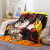 1PC Kurumi Print Flannel Blanket, High quality All Seasons, Home Decor, Warmth and Comfort, Perfect for Christmas Gifts