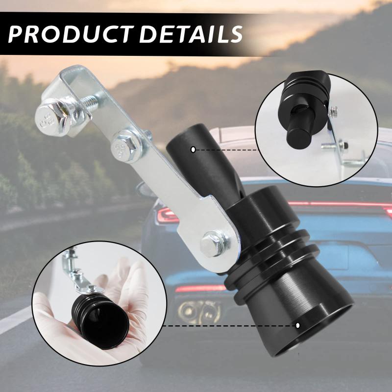Car Refit Device Exhaust Pipe Auto Turbo muffler Universal Sound Simulator Turbo Whistle Car Exterior Styling Decor Accessories