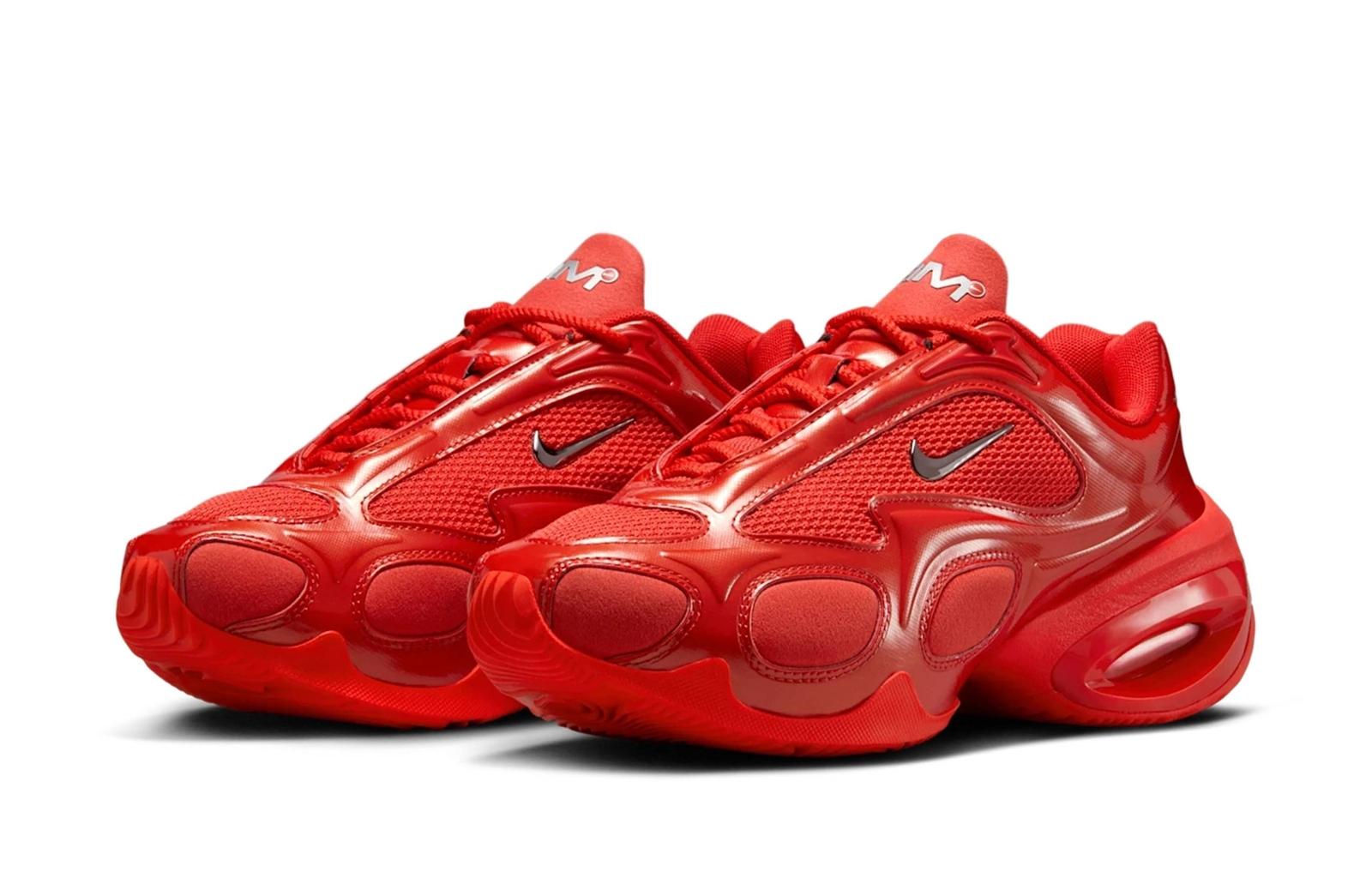 FV1920-601 Nike Air Max Muse Habanero Red Metallic Silver (Women s) 11.5W
