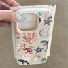 Ocean Marine Life Print Pattern Design Protective Cover for iPhone 17 16 15 14 13 12 11 16E Series Pro Max Plus