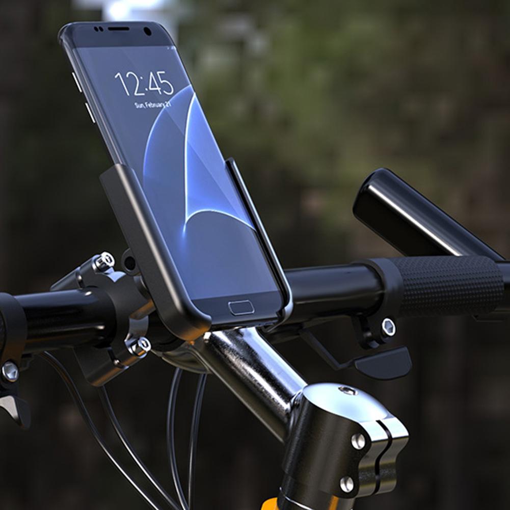 Handyhalter für Motorrad-Elektrofahrzeug-Navigation, Aluminiumlegierung, stoßfeste Halterung, Reitausrüstung