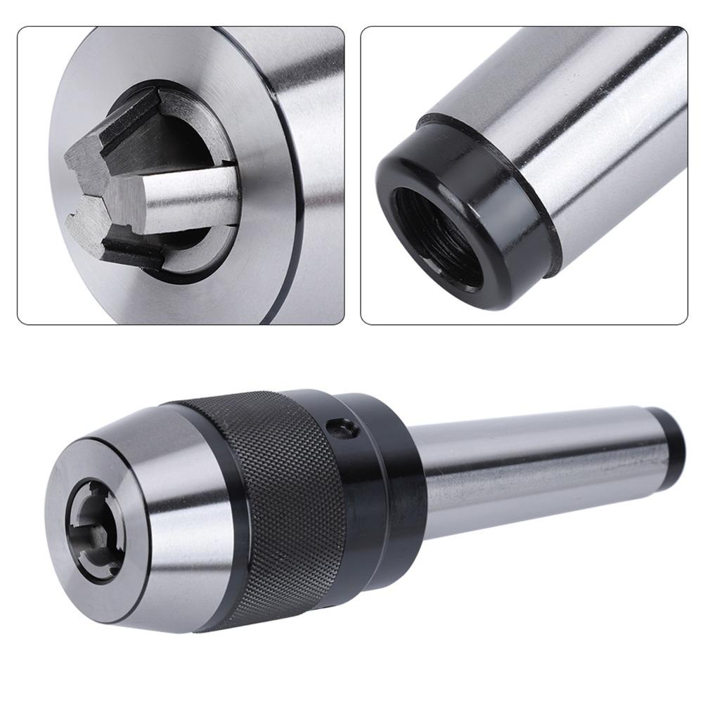 MT4 Shank Keyless Drill Chuck 1/32-5/8 Inch Capacity Heavy Duty Drill Chuck For Milling Machine