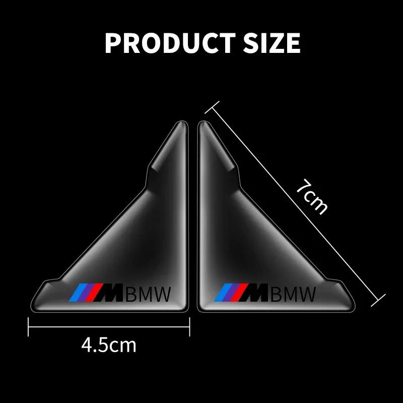 2pcs Transparent Car Door Corner Anti-collision Protector Sticker For BMW Performance M Power M3 M5 E46 E39 E36 E34 E30 E90