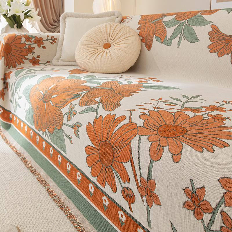 Chenille Sofa Towel Four Seasons Universal All-Inclusive Sofa Cover Dust Cover Living Room One-Piece Sofa Large Cover Cloth