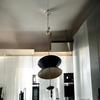 Flush Mount Pendant Light Chandelier Mid-Century Dome Ceiling Fixture for Stairway, Dining, Living Room Lighting
