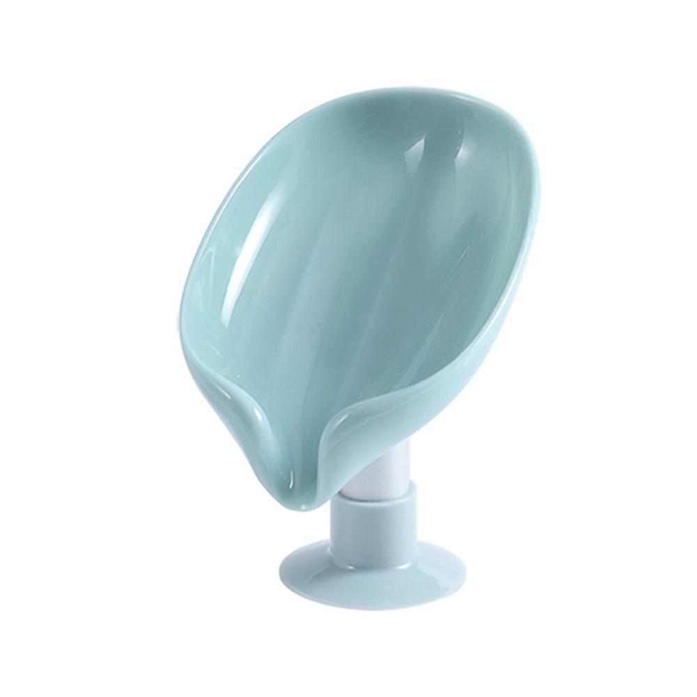 Suction Cup Soap Dish Soap Box Creative Draining Soap Storage Rack Kitchen Sponge Holder Soap Container Bathroom Supplies