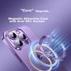 IPhone 11 Case, Apple IPhone 11, Electroplated Magnetic Anti-Drop Upgraded Lens Full Protection Transparent Ultra-Thin Case, Elegant Silver