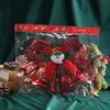 1Pc Christmas Bow Santa Claus Ornament Christmas Tree Atmosphere Decoration Ornament