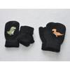 Outdoor Riding Warm Mittens Soft Elastic Knitted Full Finger Glove for Girls Boys Candy Color Cute Gloves