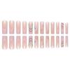 Europe and the United States hot-selling flower love nail patch wearing nail wholesale ins popular nail art finished product removable nail piece