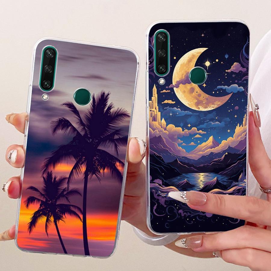 For Huawei Y6p 2020 Case MED-LX9 Silicone Soft Back Cover For HuaweiY6p Y 7P 2020 Funda Silicone Case For Y7 p Cover Coque