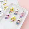 Colorful 3D Mermaid Princess Pendant for DIY Jewelry