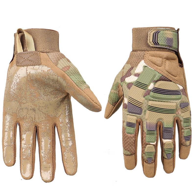 LONGQI Outdoor Tactical Full Finger Gloves S-XL