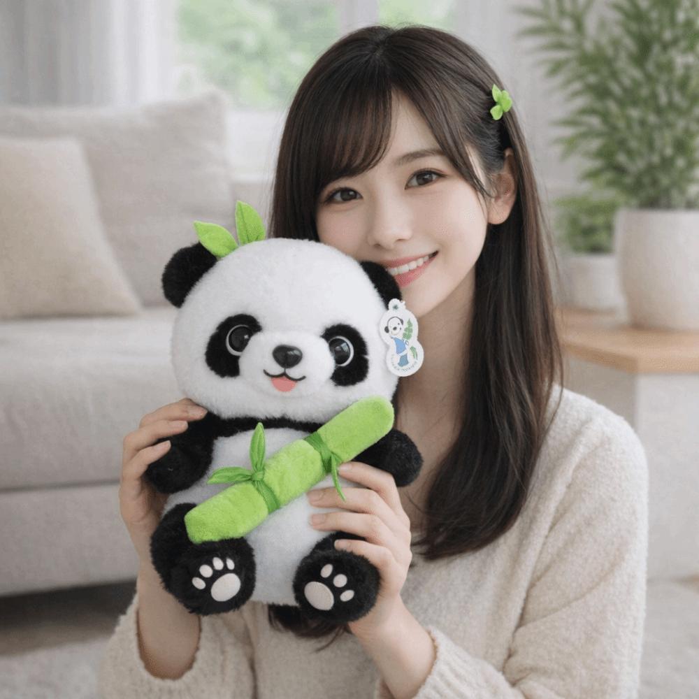 Soft Stuffed Kawaii Panda 25cm Size Bear Doll Doll Toy Plush Toy  Christmas Gifts